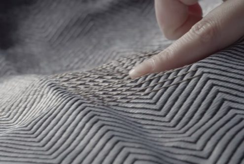 metallic fabric