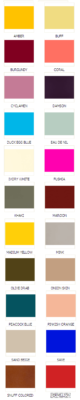 english fabric colors