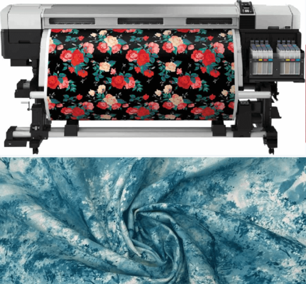 inkjet kumas baski