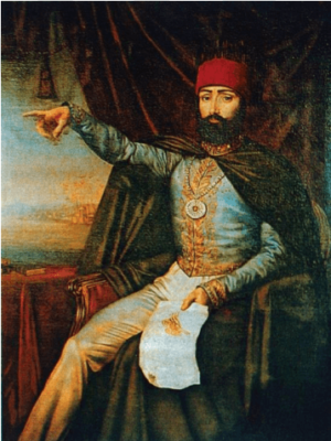 Resim 8: Kıyafet reformundan sonra II. Mahmud