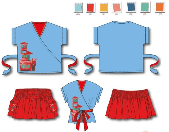 Çocuk giysi tasarımı
