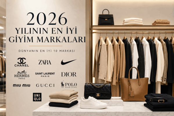 2026 yılının en iyi giyim markalarını keşfedin. Chanel, Zara, Nike, Hermès ve diğer ünlü markaları güncel raporlar ve özellikleriyle inceledik.